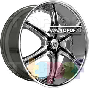 Lexani LX 6 (черный хром)